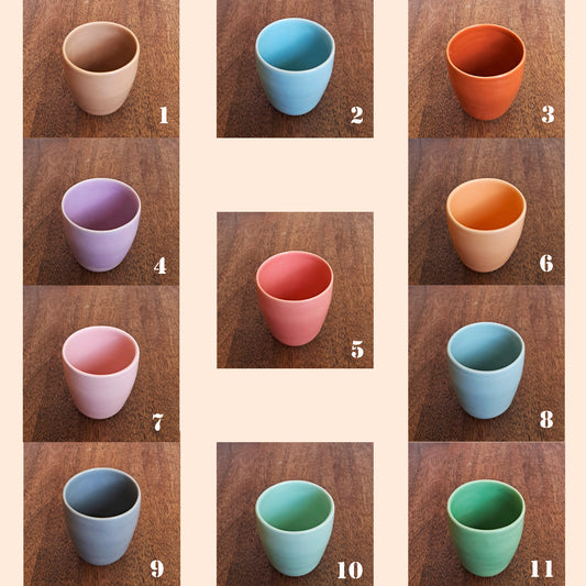 כוס אספרסו - צהוב לימוני