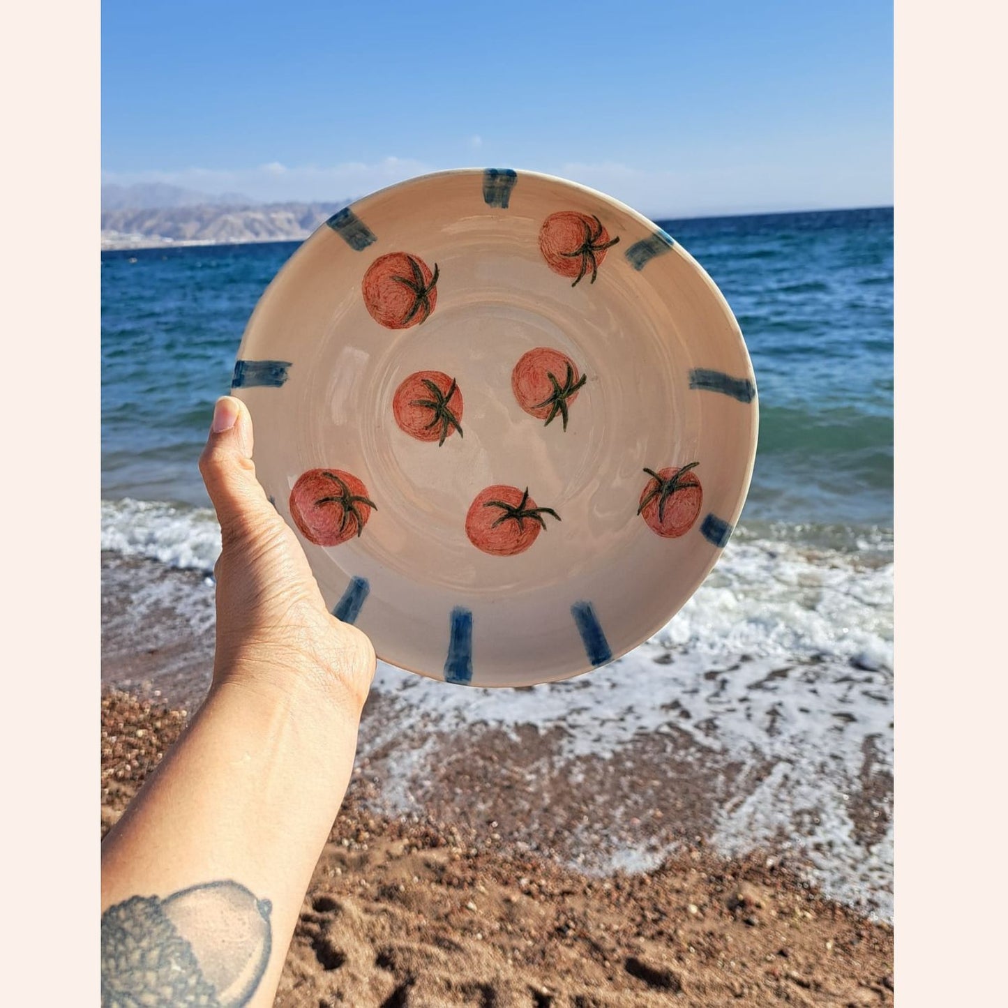 קערת הגשה - עגבניות